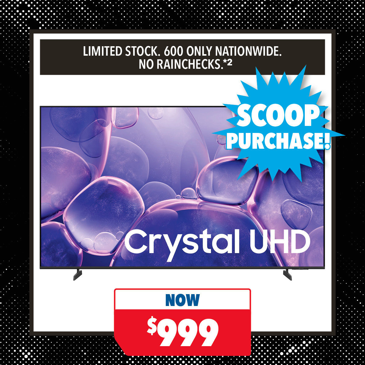 Samsung 65" U8500F Smart 4K UHD TV