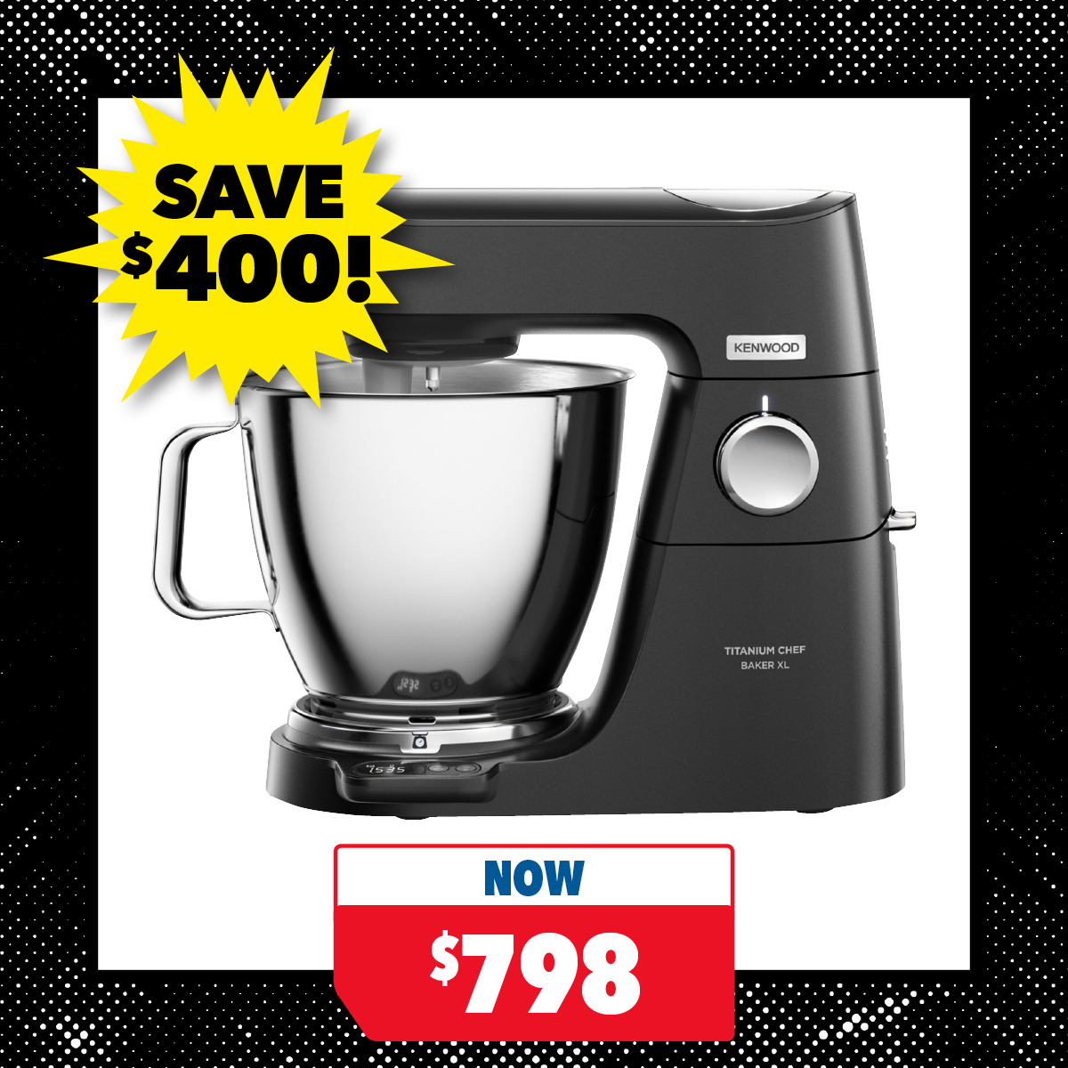 Kenwood Titanium Chef Baker XL Stand Mixer