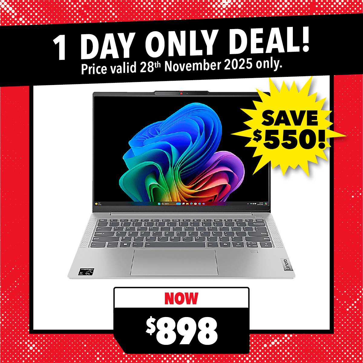 Lenovo IdeaPad Slim 5 14" Copilot+ PC - Snapdragon X