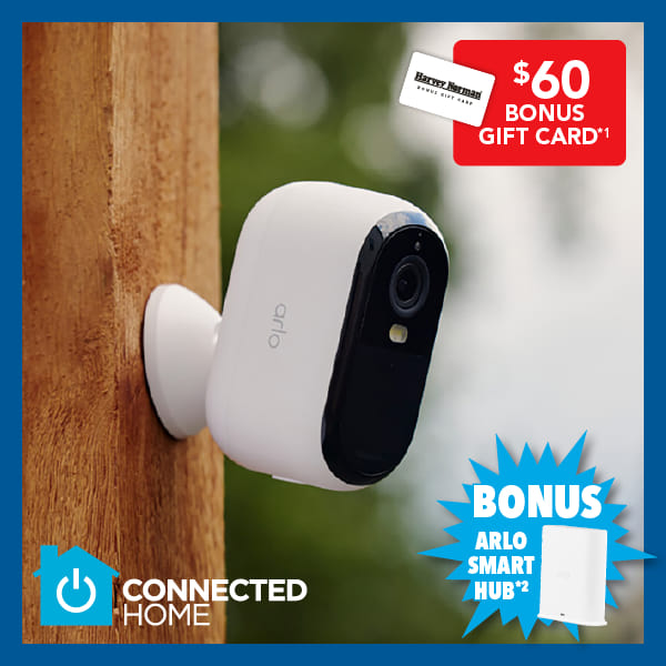 Arlo Essential (3rd Gen) 2K Wire-Free Security Camera - 4-Pack