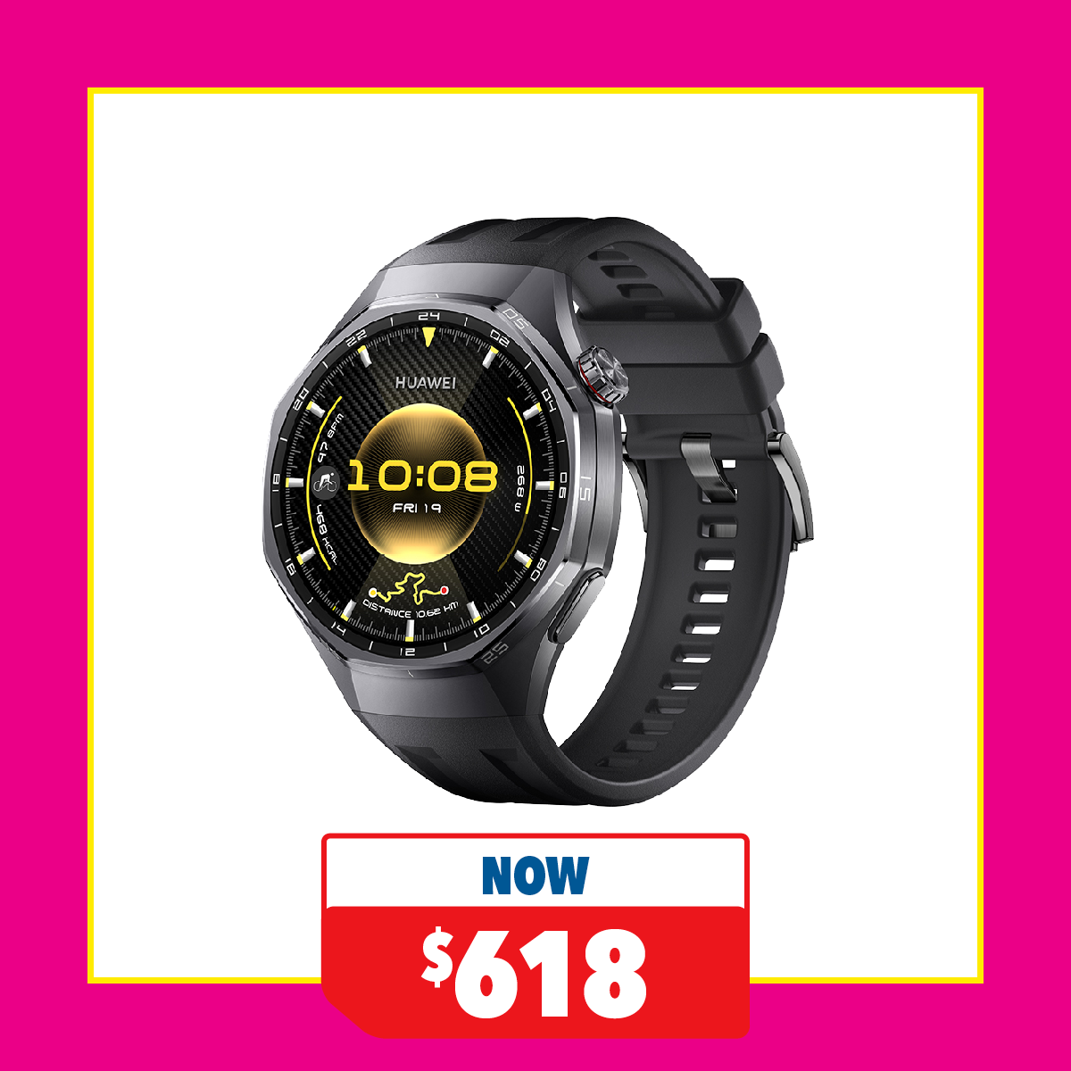 Huawei Watch GT 6 Pro Smartwatch - 46mm Black