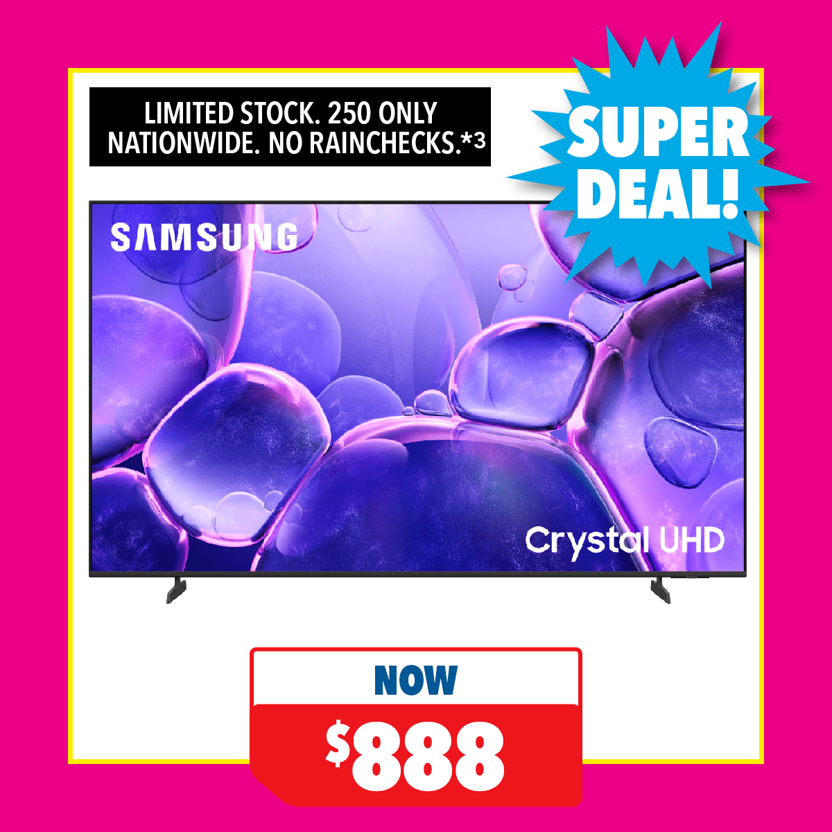 Samsung 65" Smart 4K UHD TV