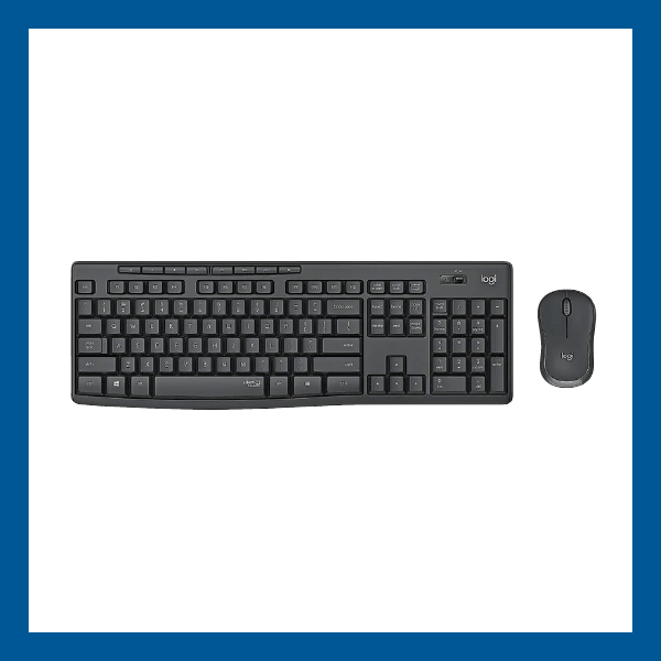Logitech MK295 Silent Wireless Keyboard & Mouse Combo