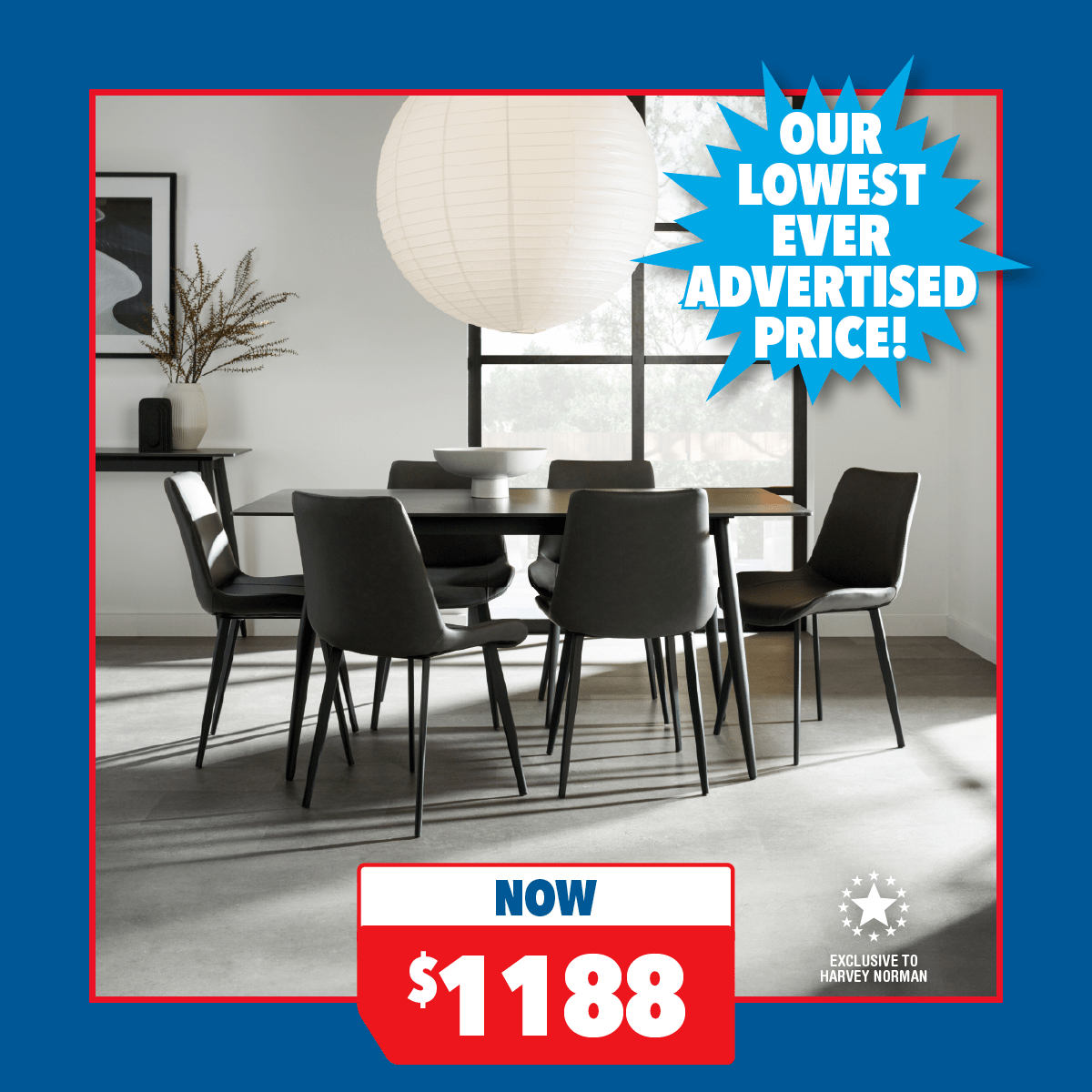 Nova 7-Piece Rectangle Dining Suite