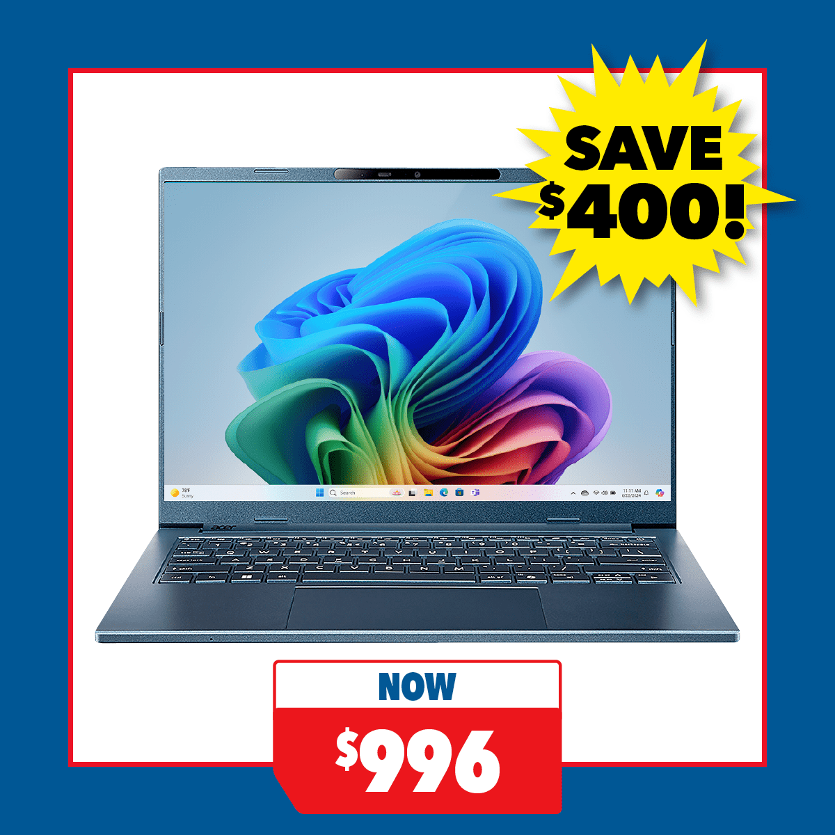 Lenovo IdeaPad Slim 3i 15.6" Laptop - Intel N100