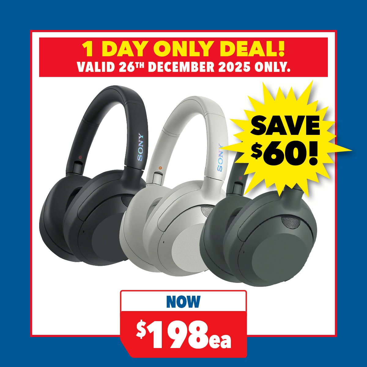 Sony WH-ULT900N Over-Ear Headphones