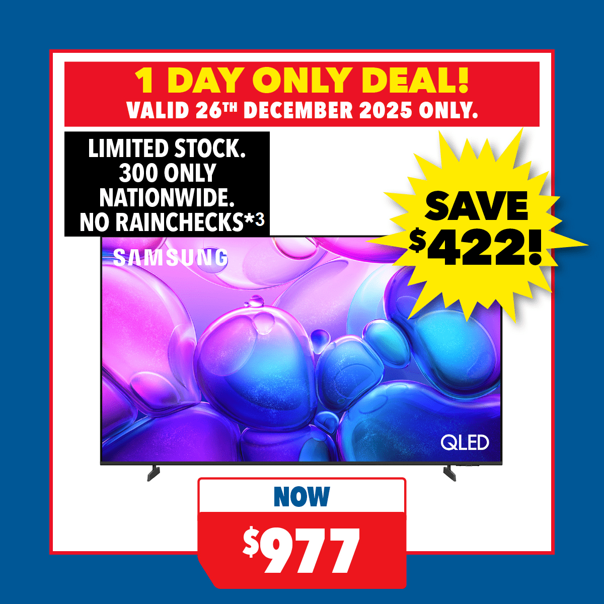 Samsung 65" Smart 4K QLED TV