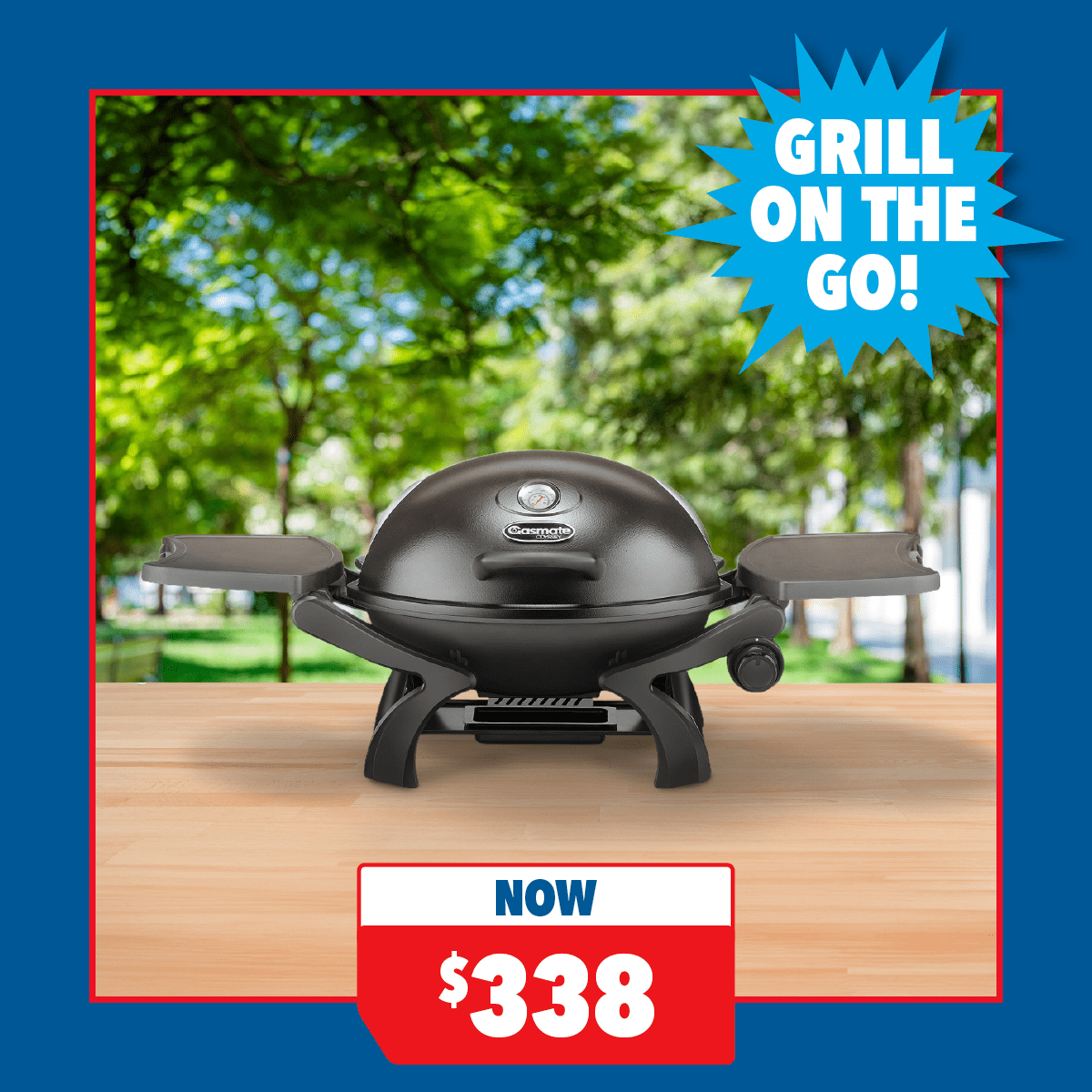 Odyssey Single Burner Portable Barbeque