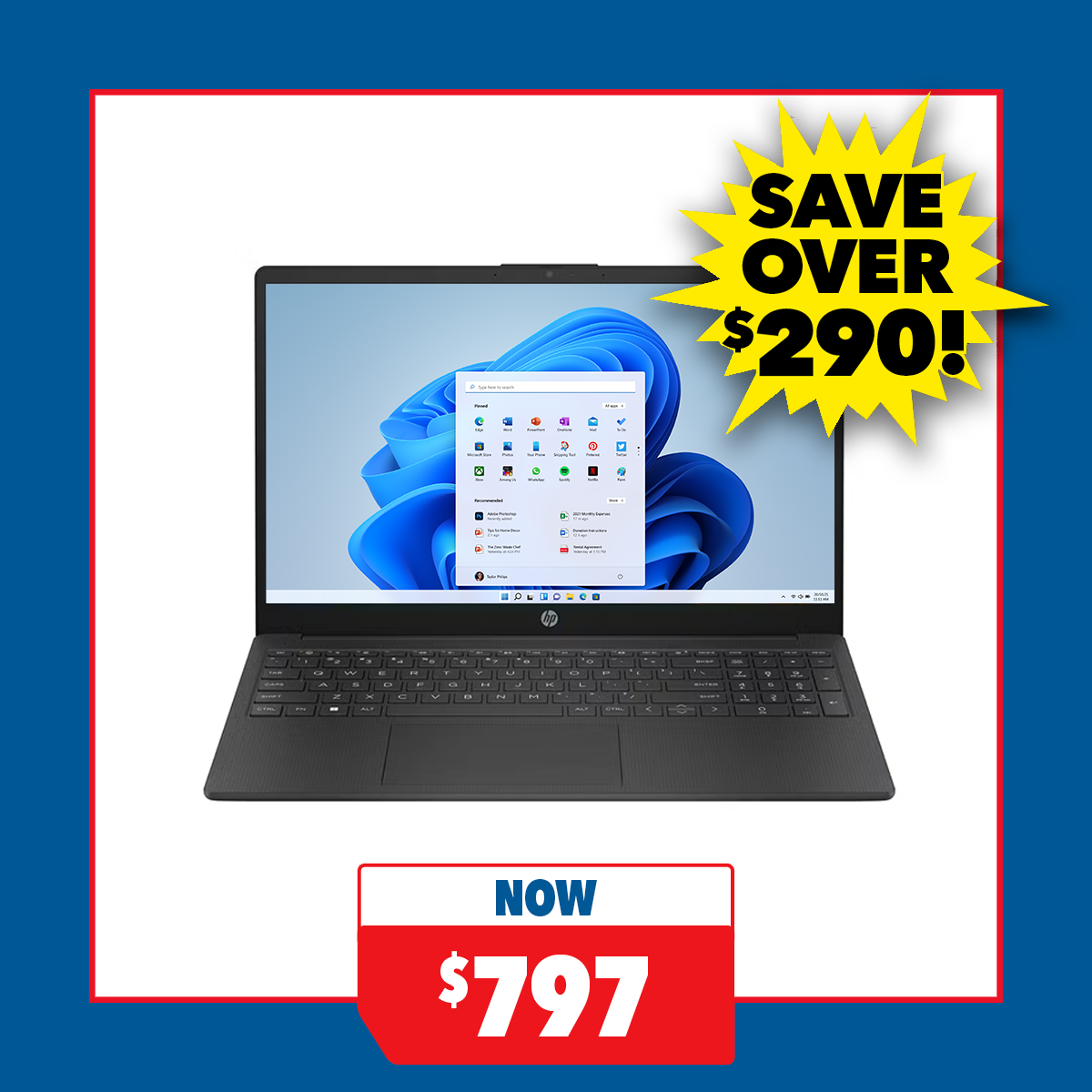 HP 15-FC0434AU 15.6" Laptop - AMD Ryzen5