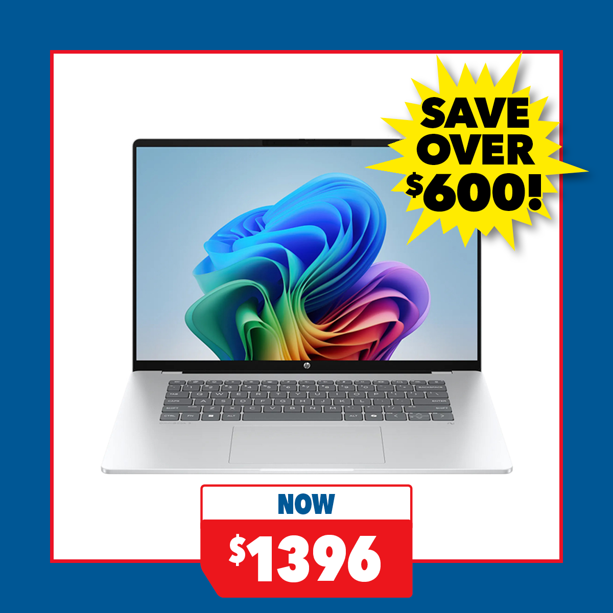 HP OmniBook 5 16" Copilot+ PC - Snapdragon X Plus