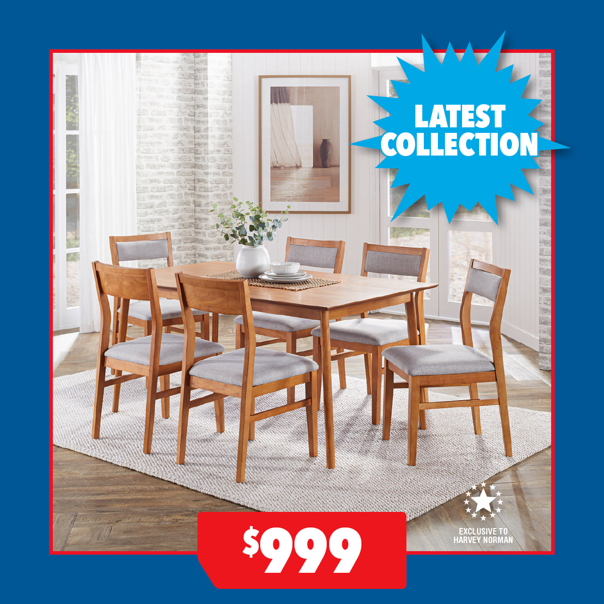 Lancia 7-Piece Dining Suite