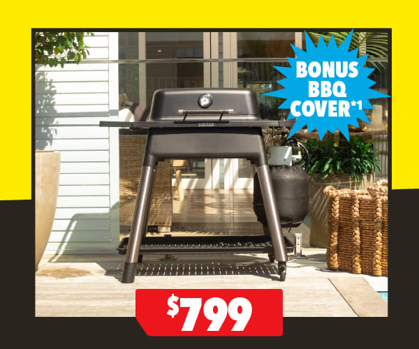 Everdure Force 2-Burner Gas BBQ with Stand - Black