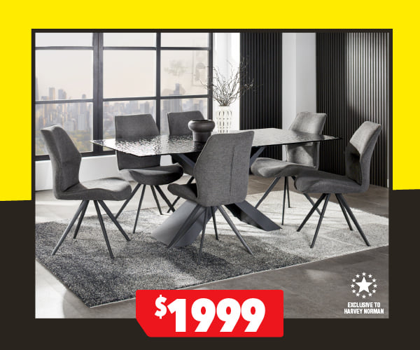 Lumicera 7 Piece Dining Suite