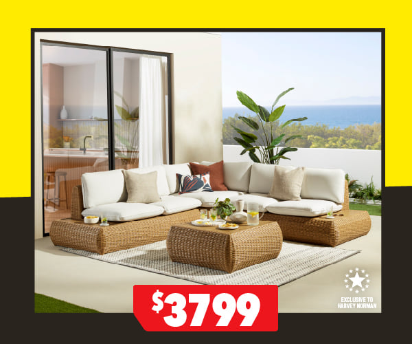 Oriental Bay 5 Seater Outdoor Corner Lounge Suite