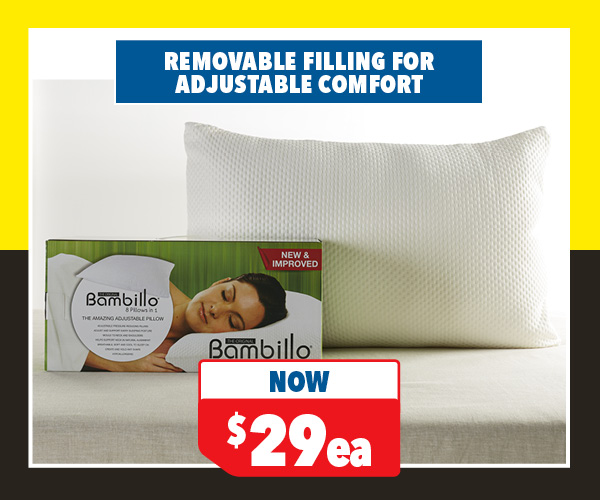 The Bambillo Pillow - Adjustable