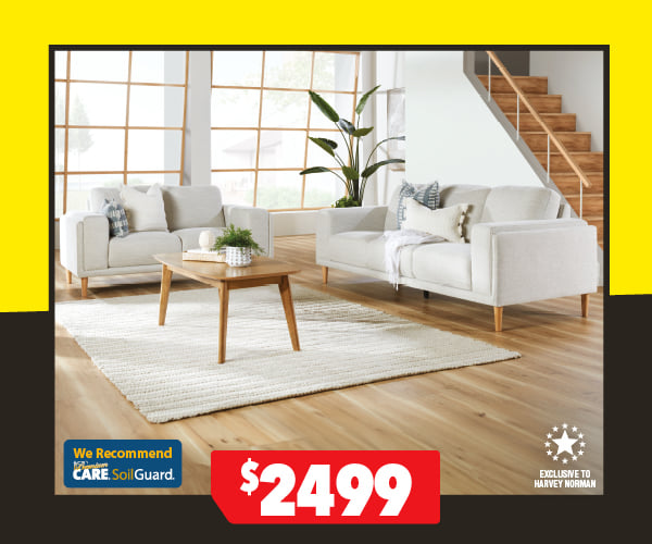 Addison 2-Piece Fabric Lounge Suite