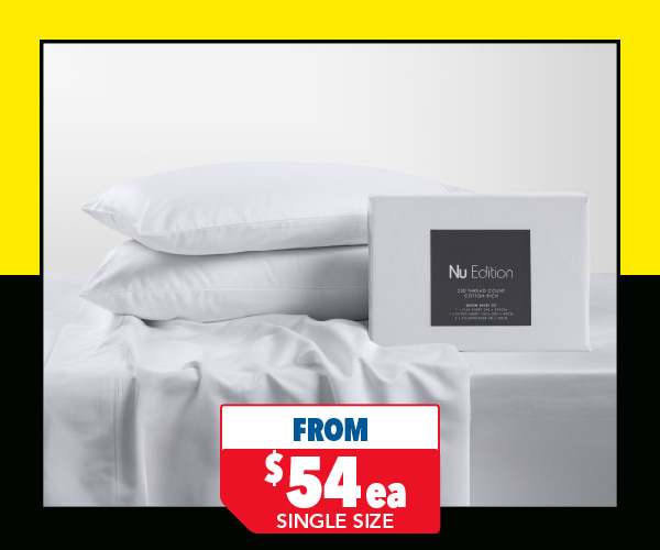 250TC Cotton Rich Sheet Set by Nu Edition