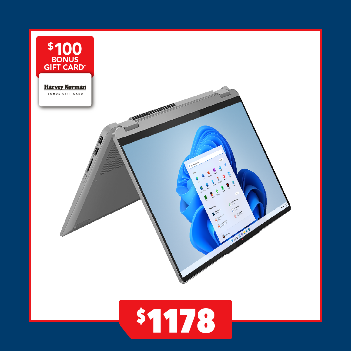Lenovo IdeaPad Flex 5 14" 2-in-1 Laptop