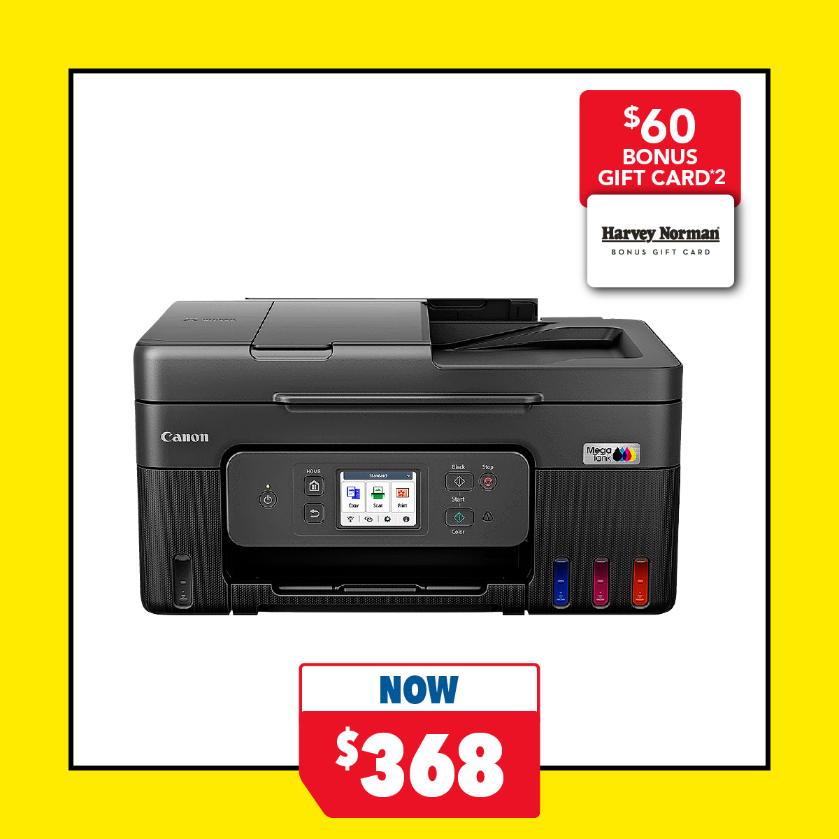 Canon Pixma G4680 Megatank A4 All-in-One Ink Tank Printer