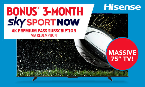 Hisense 75" Smart 4K QLED TV with VIDAA U7 OS