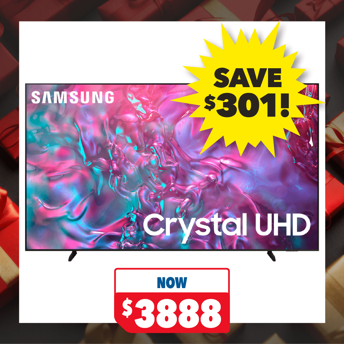 Samsung 98" DU9000 Smart 4K Crystal UHD TV