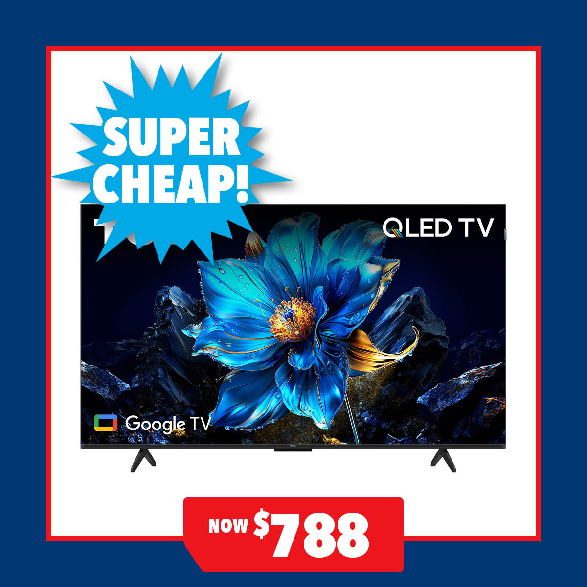 TCL 55" Smart 4K QLED TV