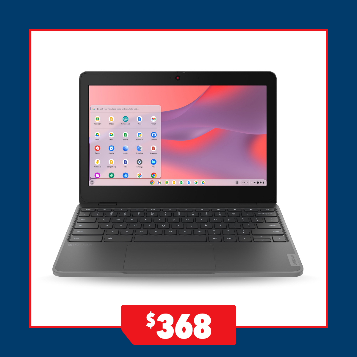 Lenovo 100e (4th Gen) 11.6" Chromebook - MediaTek Kompanio