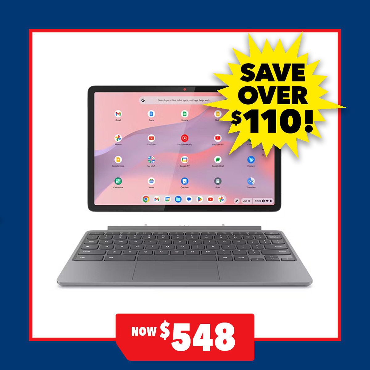 Lenovo IdeaPad Duet 3 11" 2-in-1 Chromebook