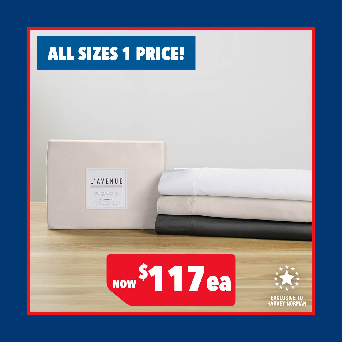 400TC Bamboo Cotton Sheet Set by L'Avenue