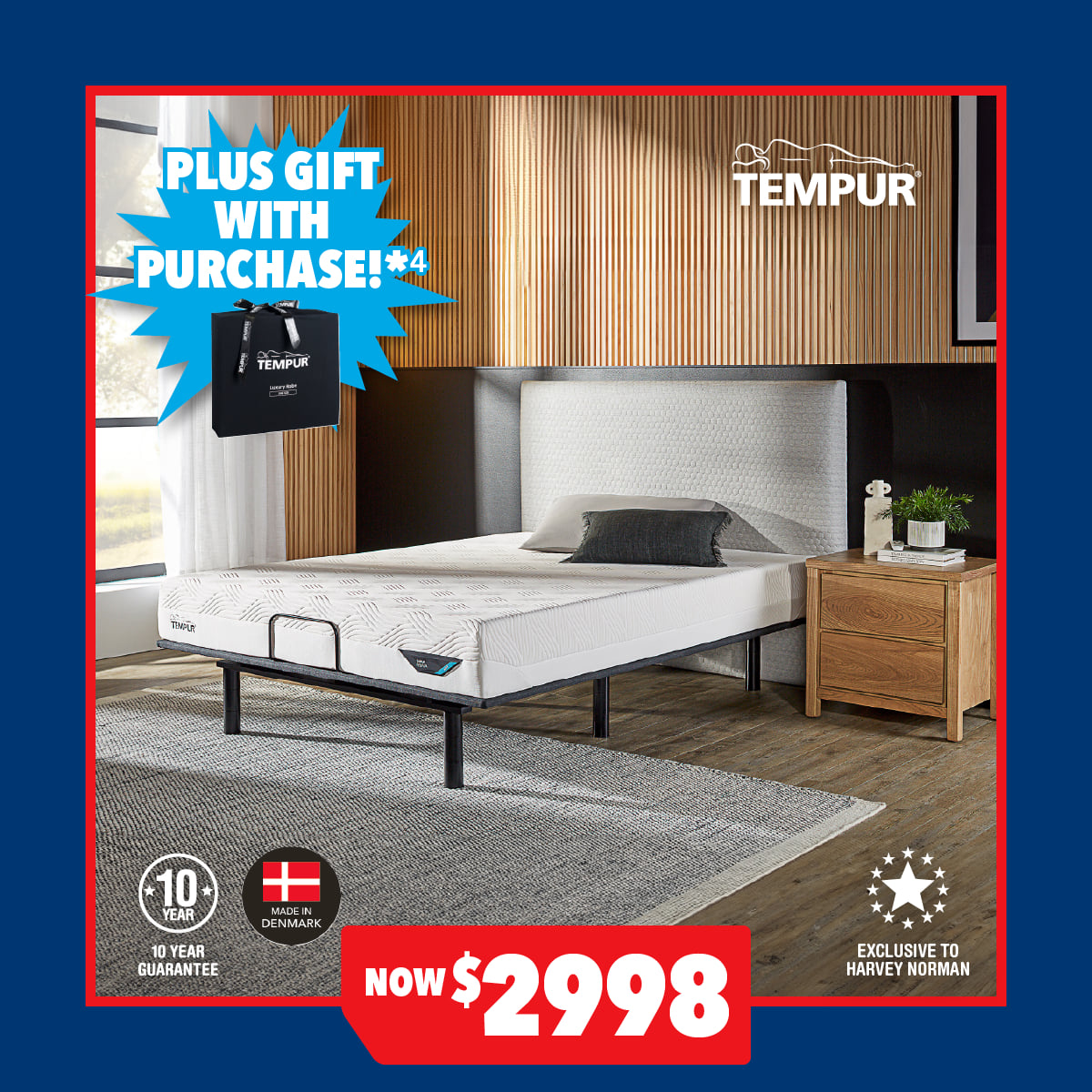 Prima Soft Queen Mattress by Tempur