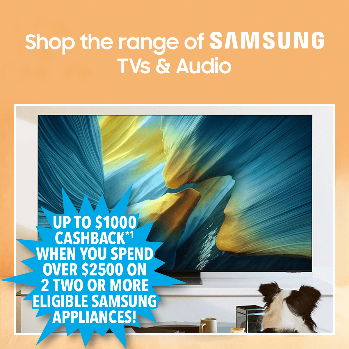 Range of Samsung TV's & Audio