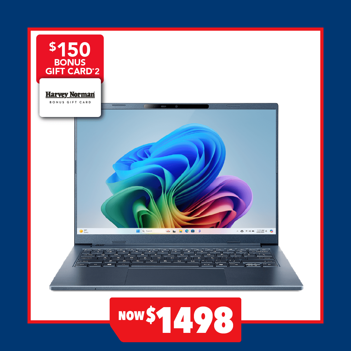 Acer Aspire AI 14" Copilot+ PC - Snapdragon X