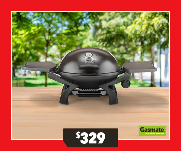 Gasmate Odyssey Single Burner Portable Gas BBQ 