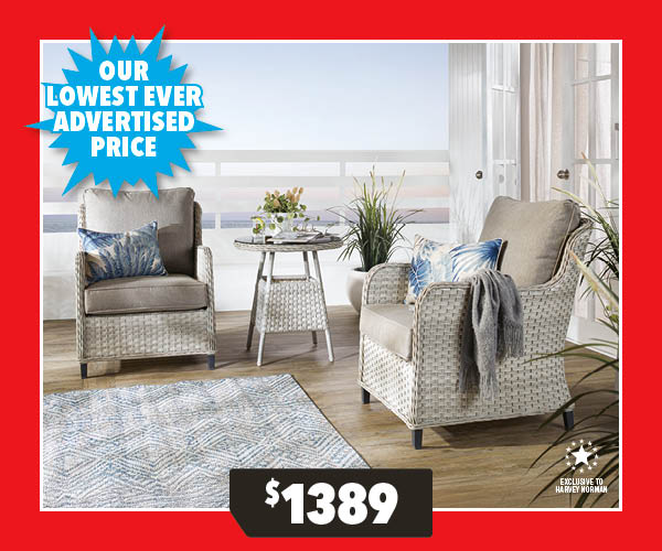 Arizona 3-Piece Patio Setting