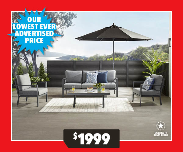 Bali 4-Piece Outdoor Lounge Suite