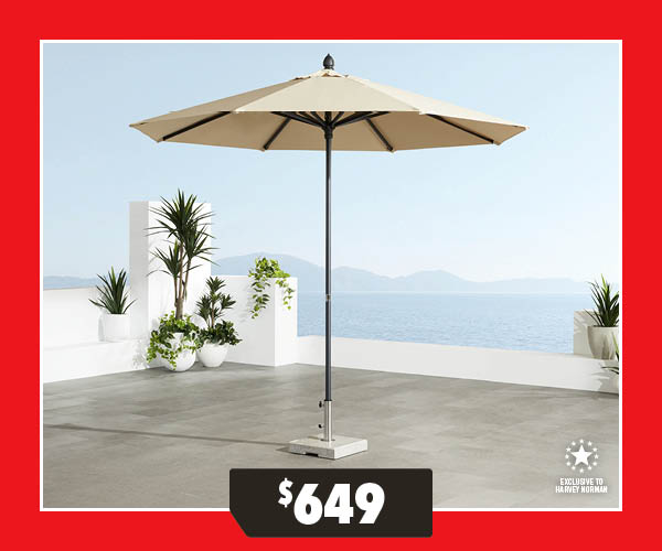 Taurus 3.5M Polyester Outdoor Umbrella
