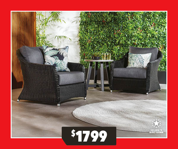 Toulouse 3-Piece Patio Setting