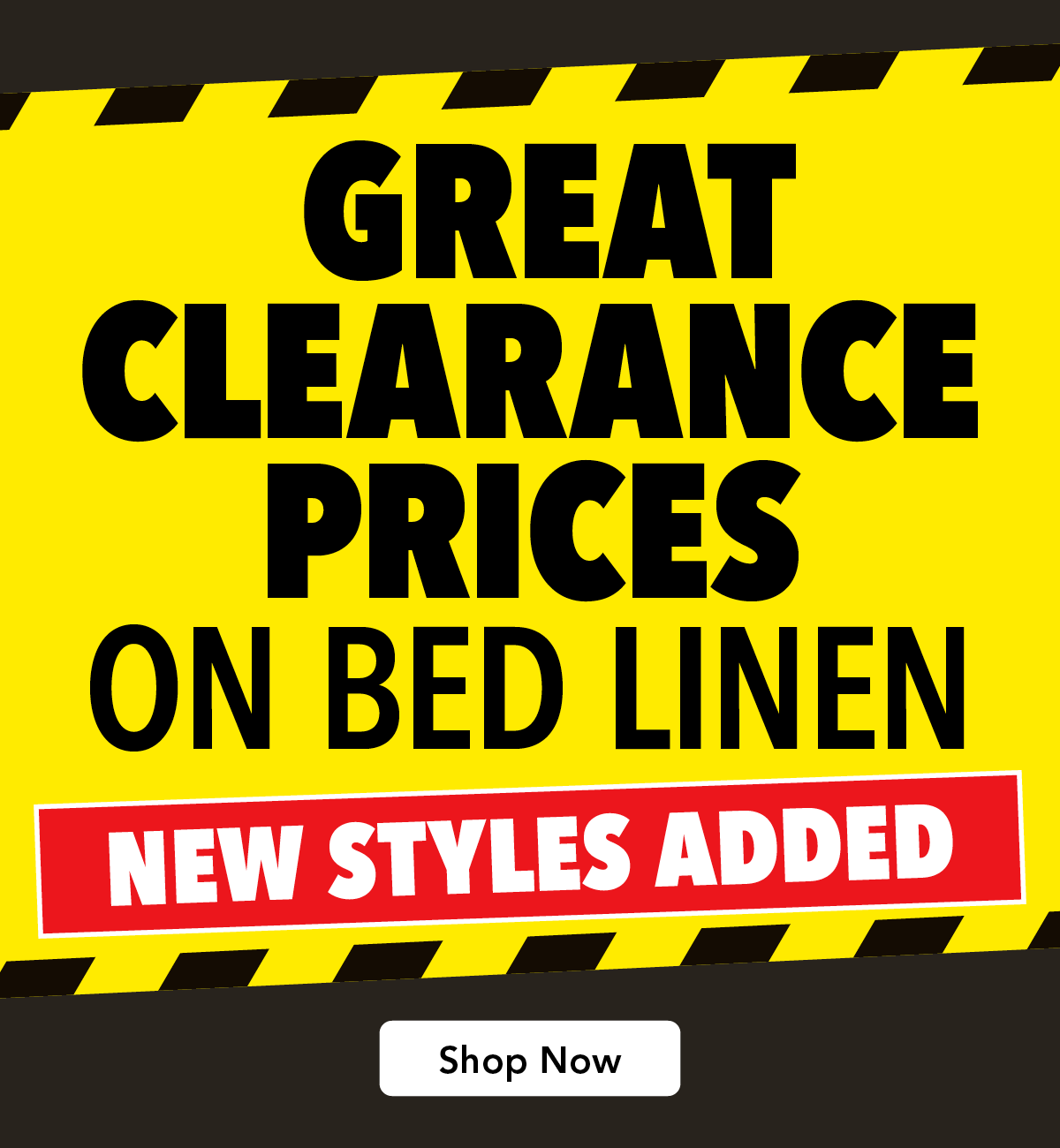 Great Clearance Prices on Bed Linen