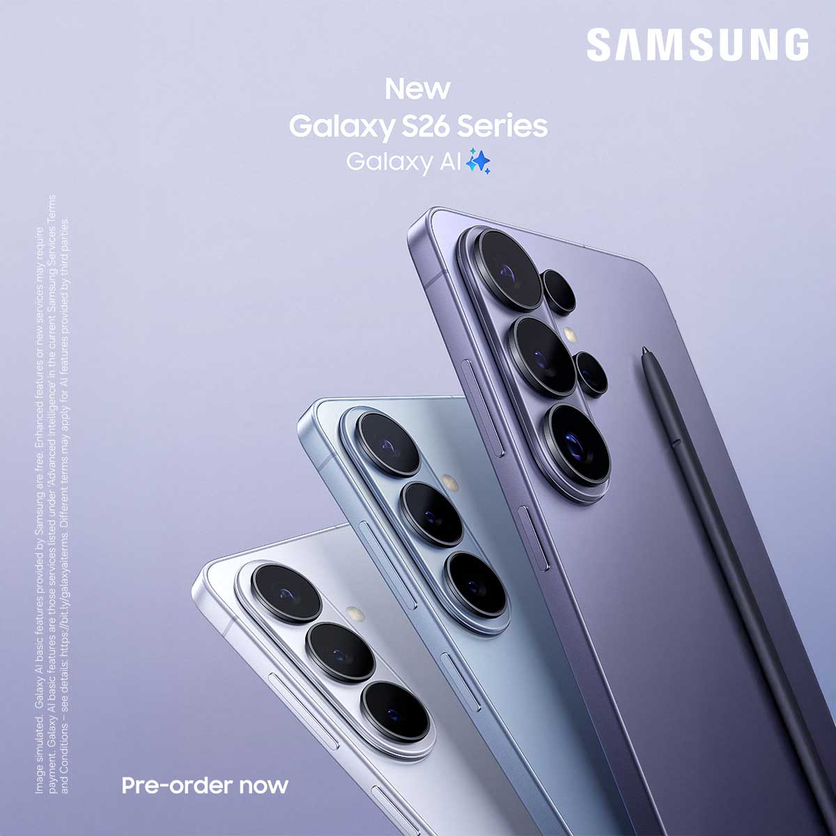 New Samsung Galaxy S26 Series Galaxy AI