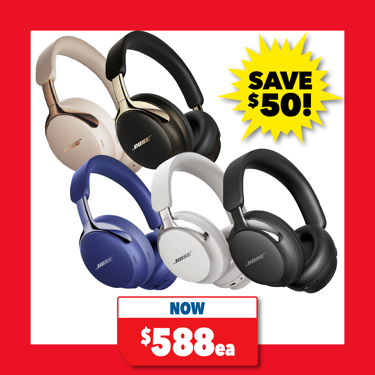 Bose QuietComfort Ultra Over-Ear Headphones