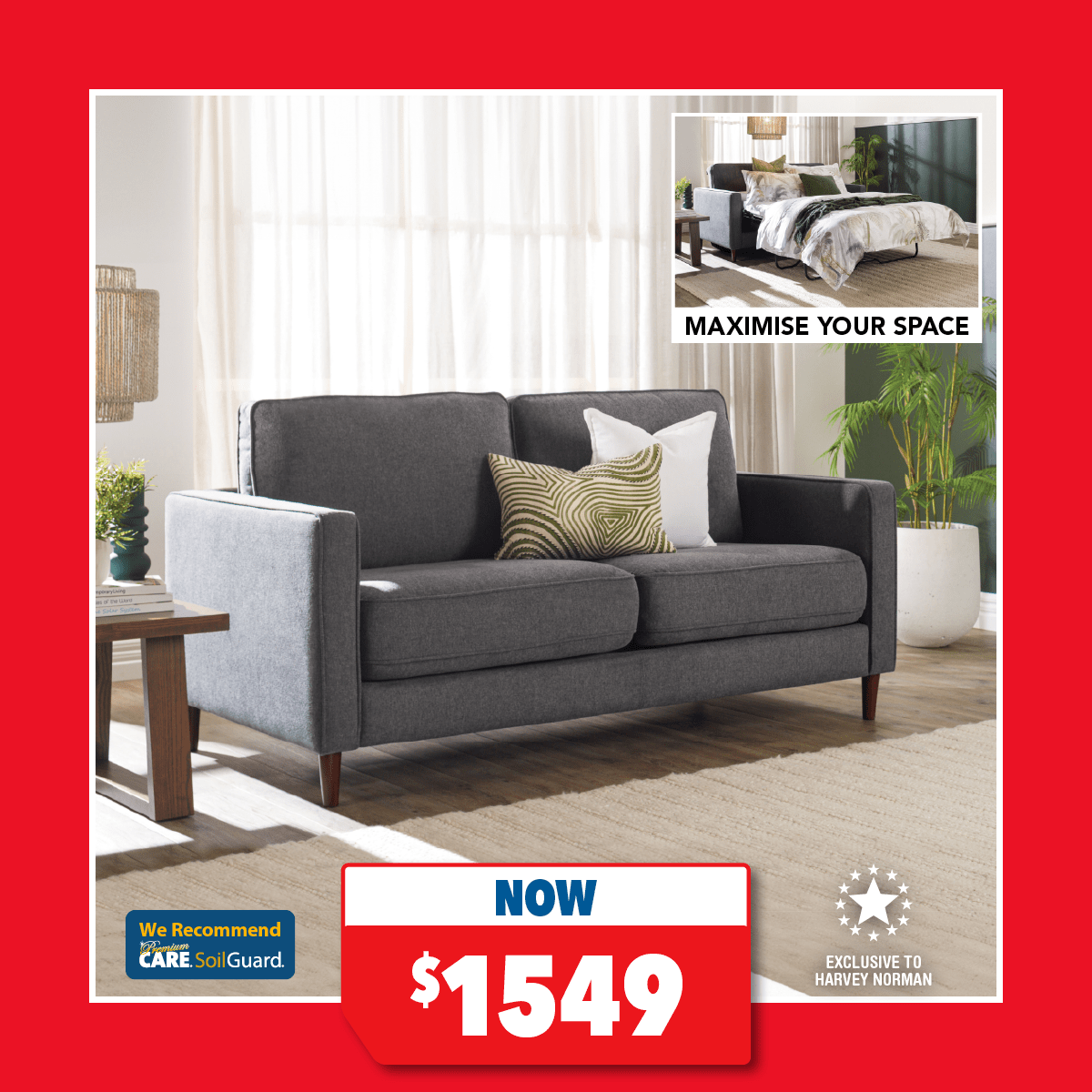 Millie Fabric Sofa Bed