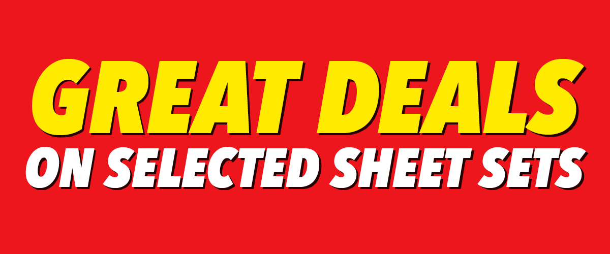 Great deals on Selected Sheet Sets