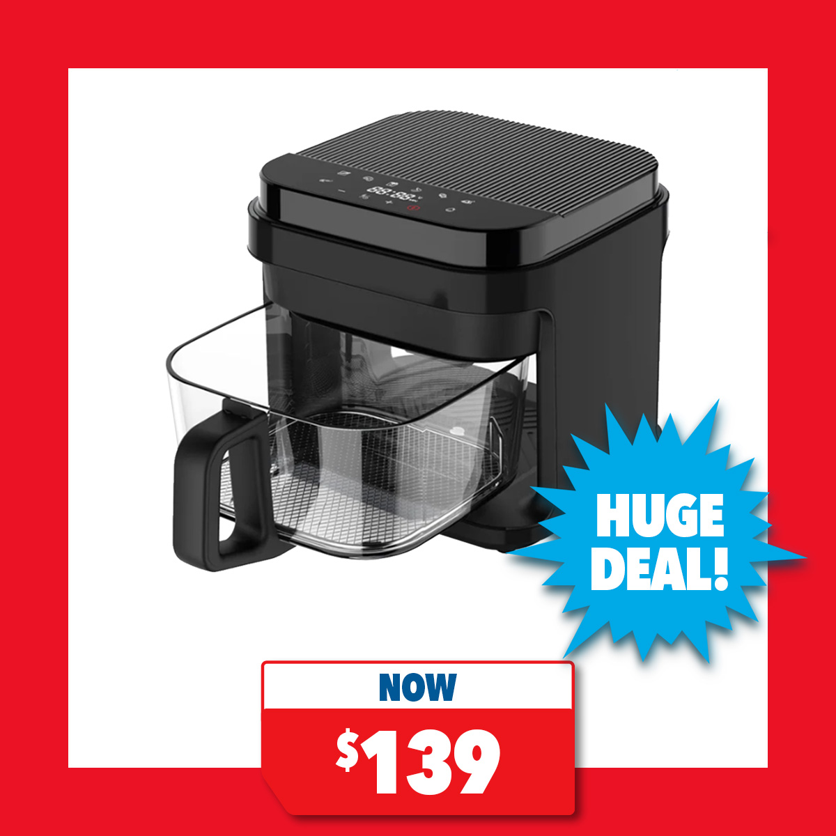 Healthy Choice Digital 6.5L Air Fryer