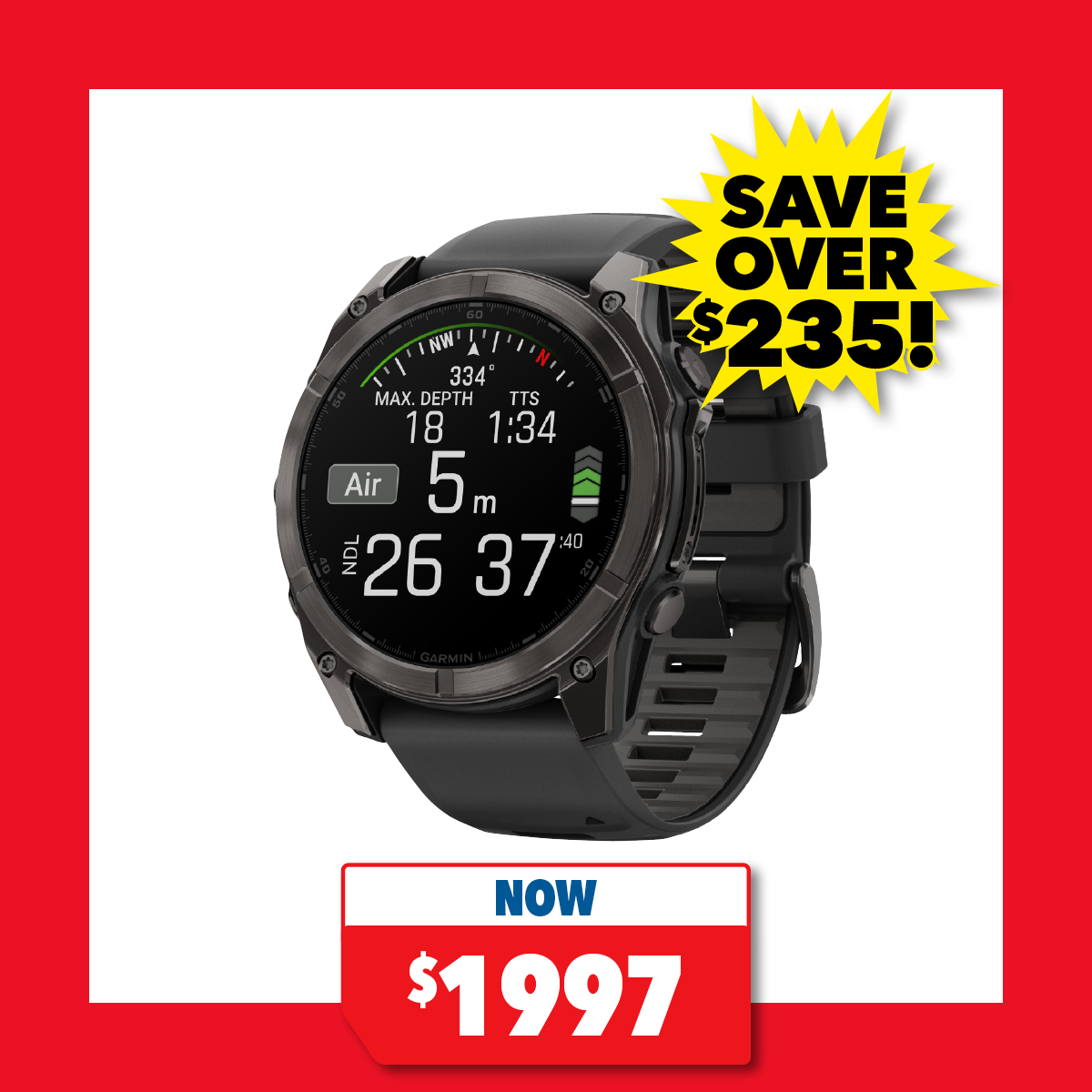 Garmin Fenix 8 AMOLED Sapphire Edition - 51mm