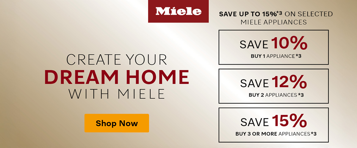 Create your dream home with Miele