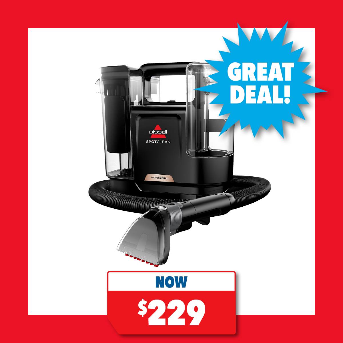 Bissell SpotClean Carpet & Upholstery Shampooer