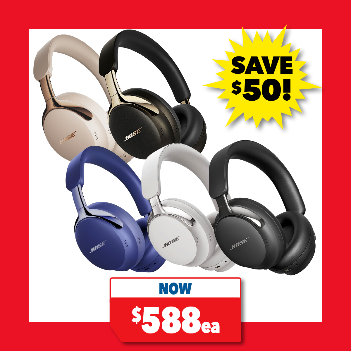 Bose QuietComfort Ultra Over-Ear Headphones