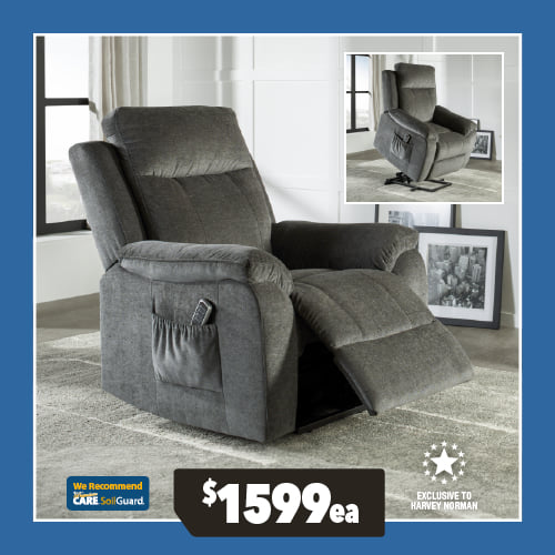 Luximo Fabric Electric Recliner Lift Chair