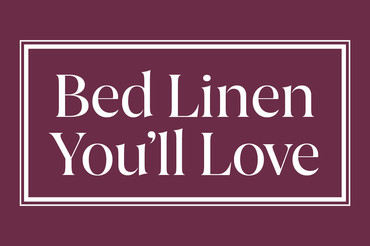Bed Linen You'll Love Header