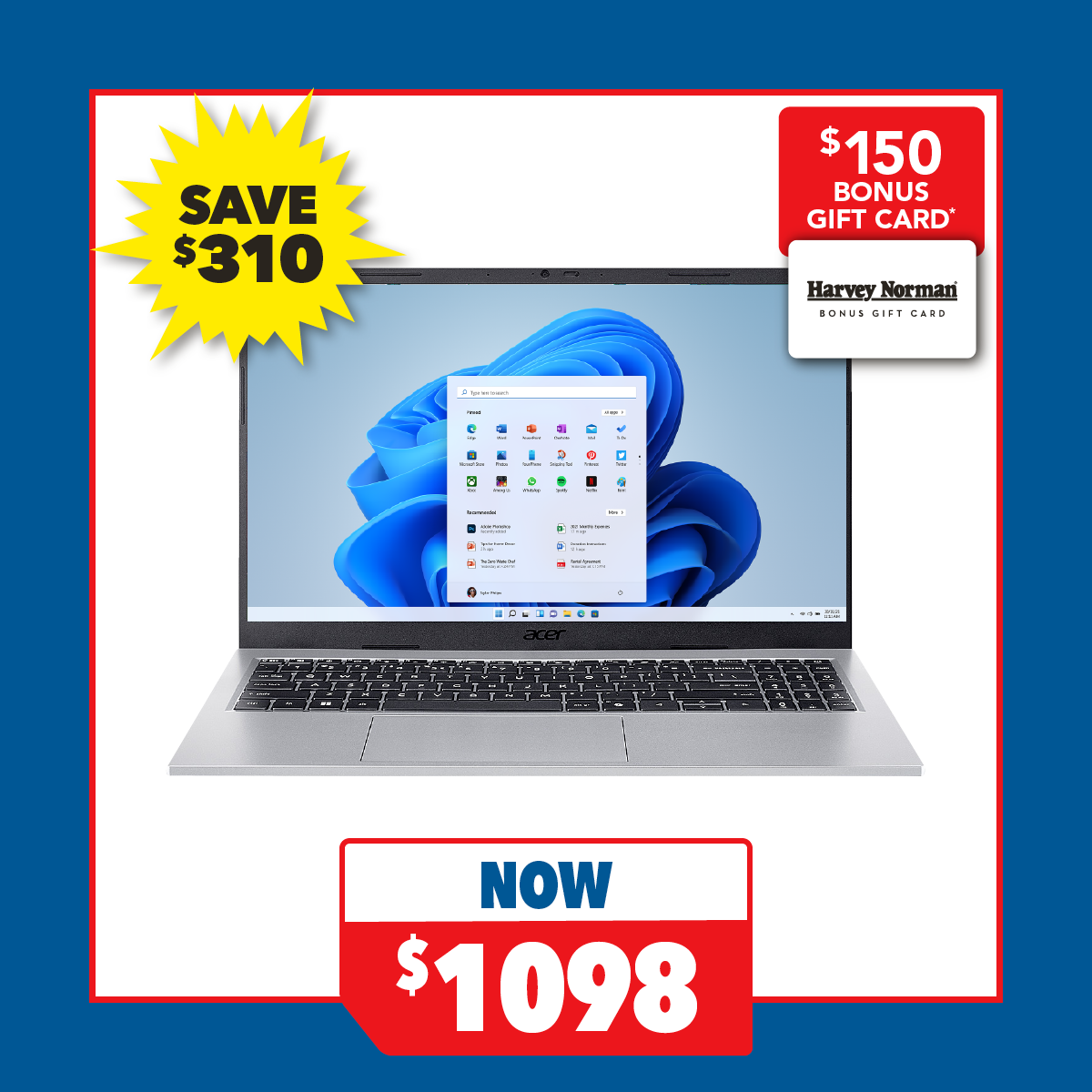 Acer Aspire Go 15.6" Laptop - Intel Core 5